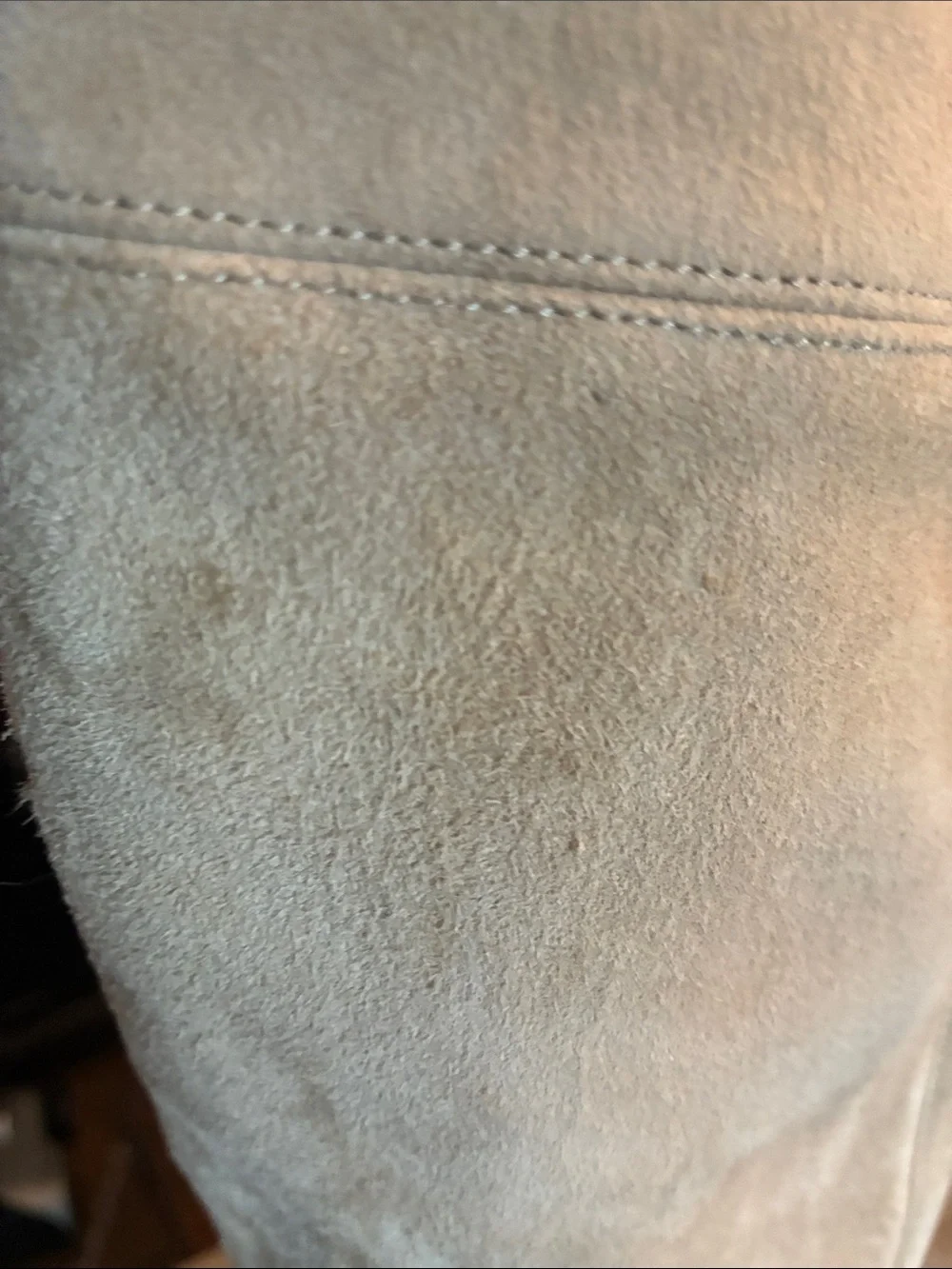 AGL Attilo Giusti Leombruni Beige Suede Thigh High heeled Boots- size 39